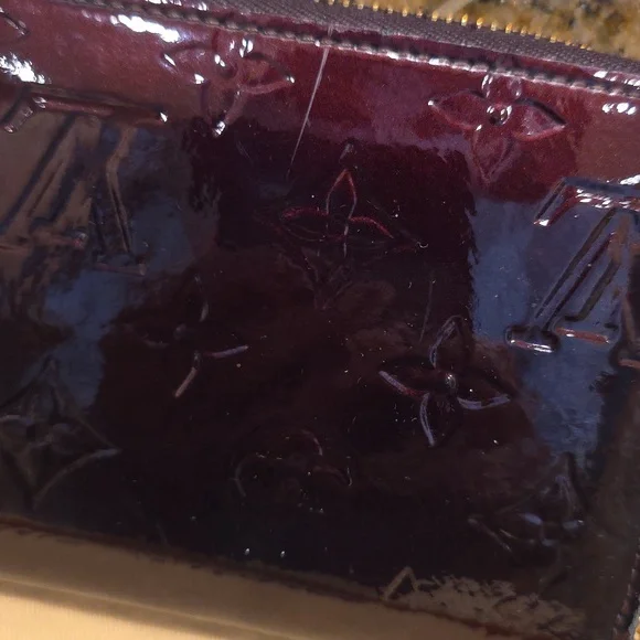 Louis Vuitton Dark Purple Vernis Zippy Wallet - Picture 4 of 17